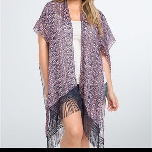 Torrid Tribal Ruana